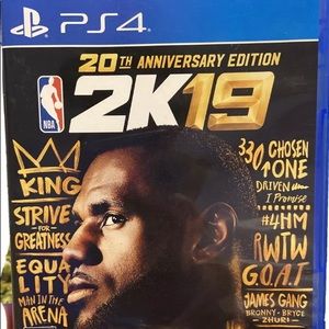Nba 2k19 (Legend Edition)20th Anniversary Editiom